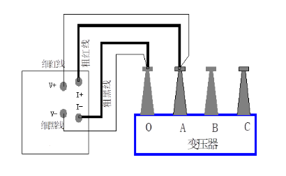 变压器直流电阻测试仪接线图