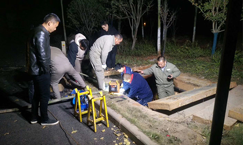 项目名称:山东兖州供电公司35kV电缆故障定位检修查找