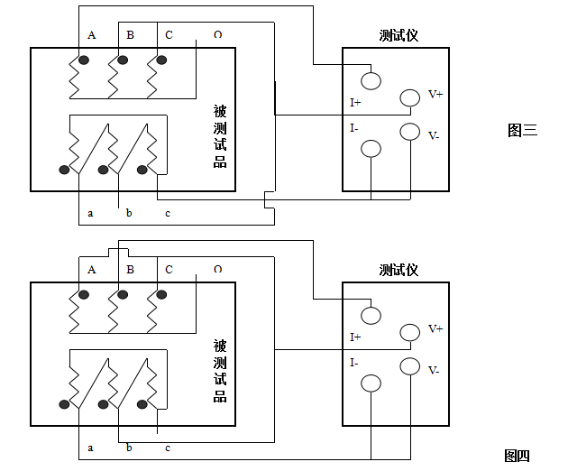 直流电阻测试仪接线图图片